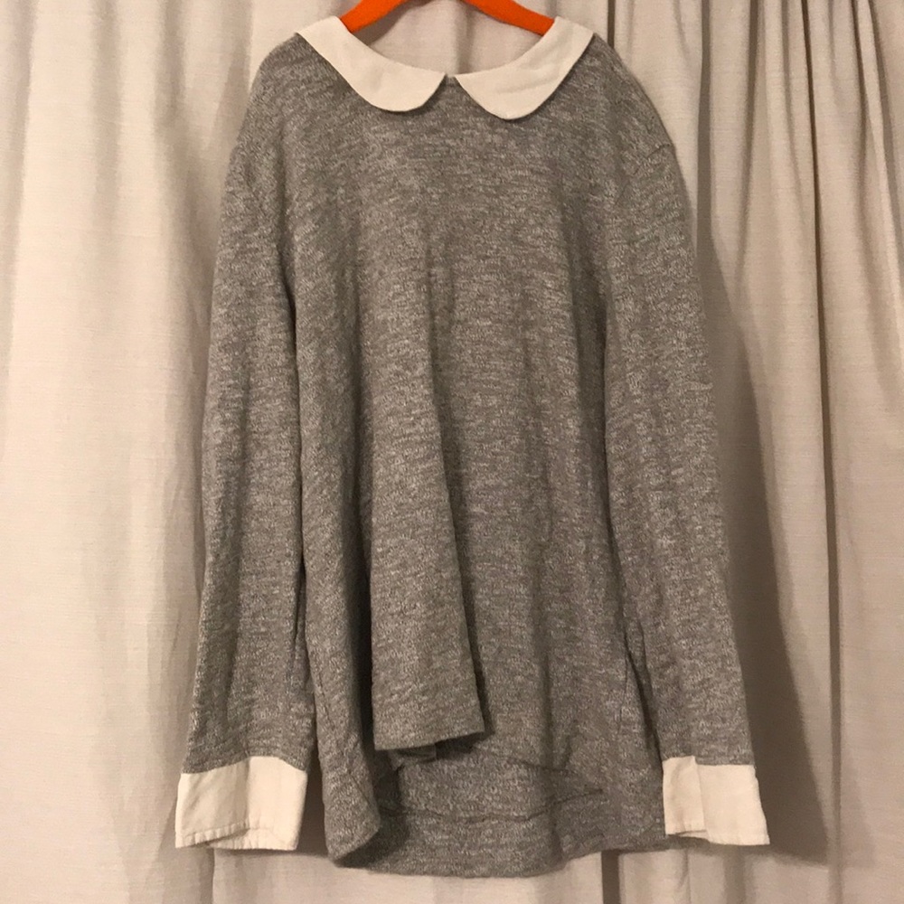 J Crew collared sweater shirt